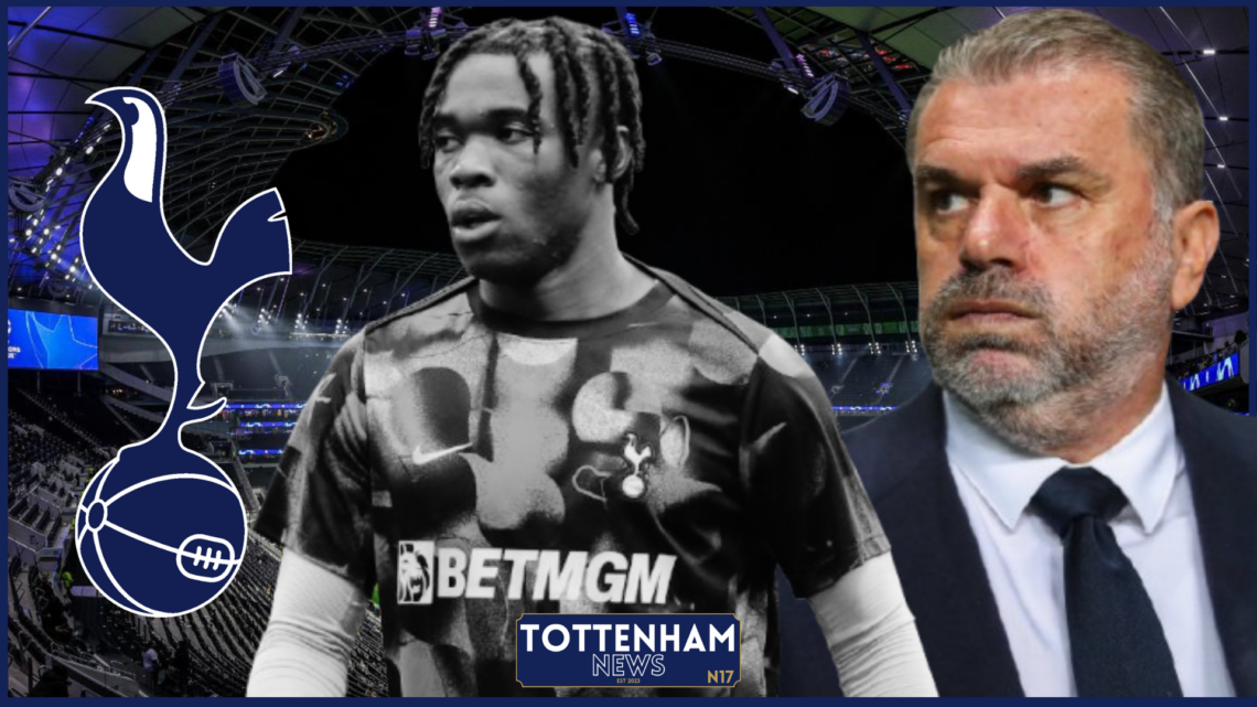 Ange Postecoglou Destiny Udogie Tottenham