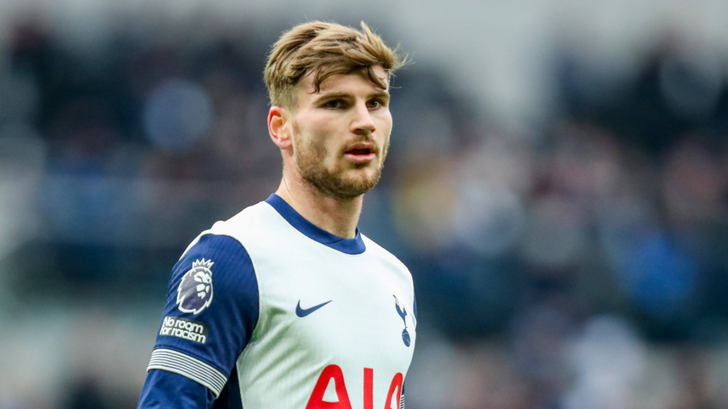 Picture of Tottenham attacker Timo Werner