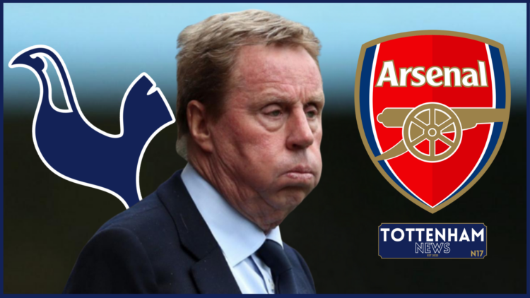 Tottenham badge Arsenal Redknapp