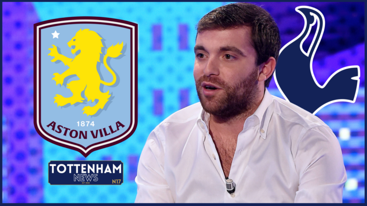 Tottenham badge Aston Villa Fabrizio Romano