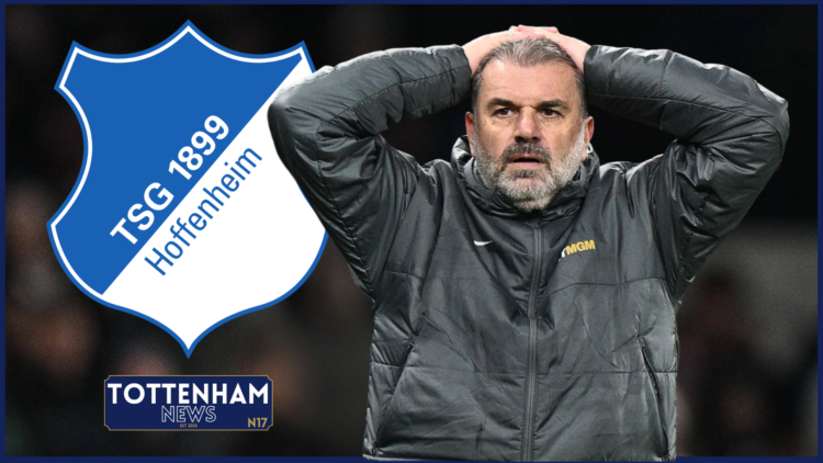 Tottenham badge Hoffenheim Postecoglou