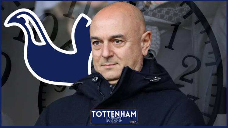 Tottenham badge Levy