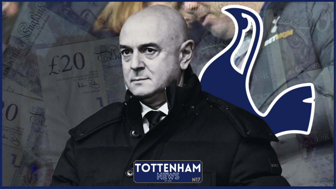 Tottenham badge Levy