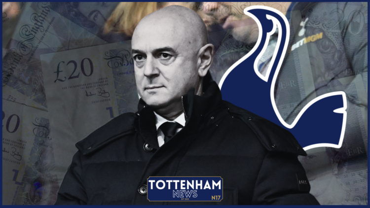 Tottenham badge Levy