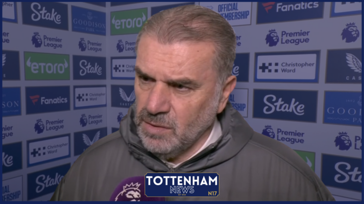Tottenham badge Postecoglou