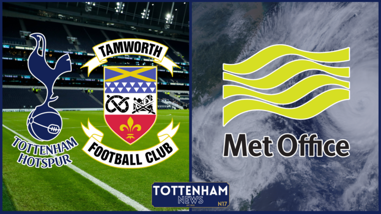 Tottenham badge Tamworth Met Office