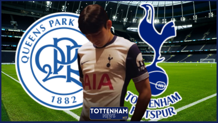 Yang Min-hyeok, Tottenham badge, QPR badge