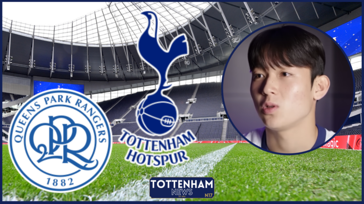 Yang Min-hyeok, Tottenham badge, QPR badge