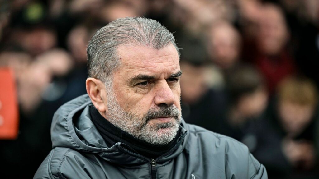 Tottenham manager Ange Postecoglou