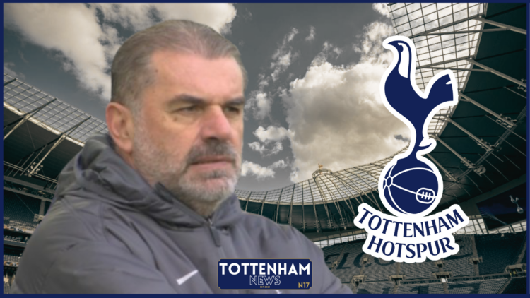 Ange Postecoglou Tottenham badge