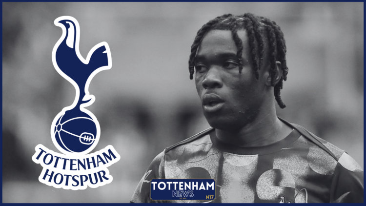 Destiny Udogie Tottenham badge