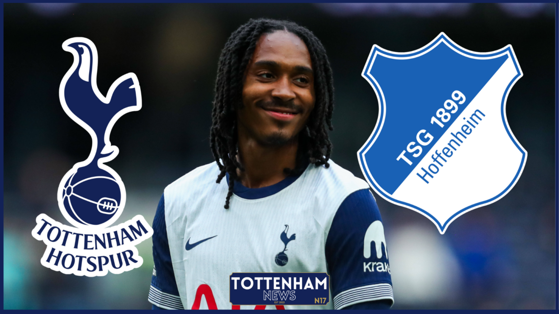 Djed Spence Tottenham Hoffenheim badges