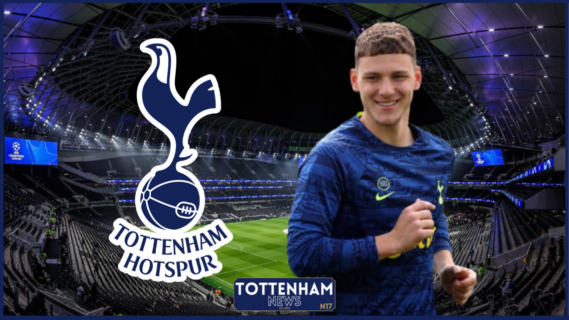Jamie Donley Tottenham badge