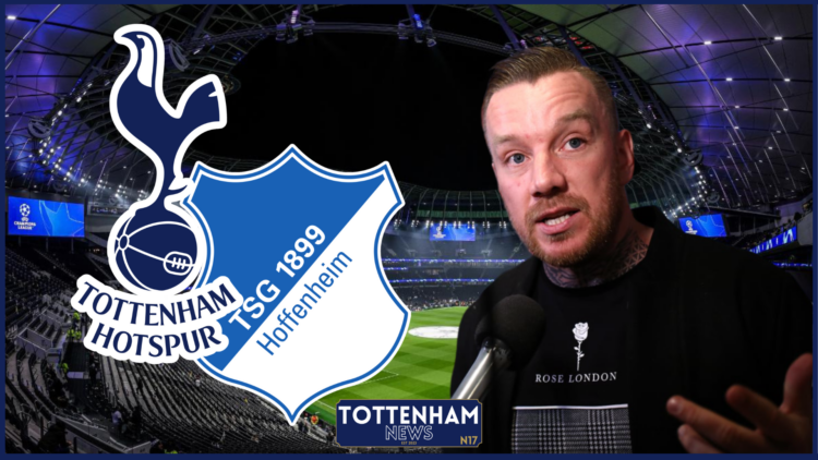 Jamie O'Hara Tottenham Hoffenheim badges