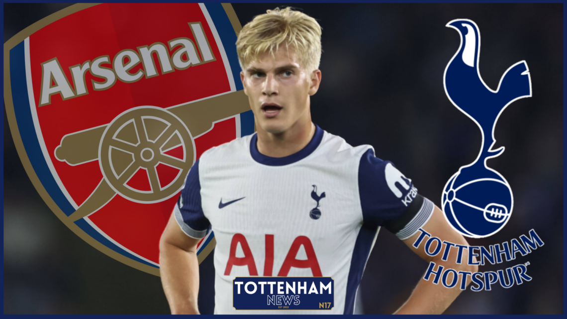 lucas bergvall, arsenal, tottenham