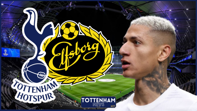 Richarlison Tottenham Elfsborb badges