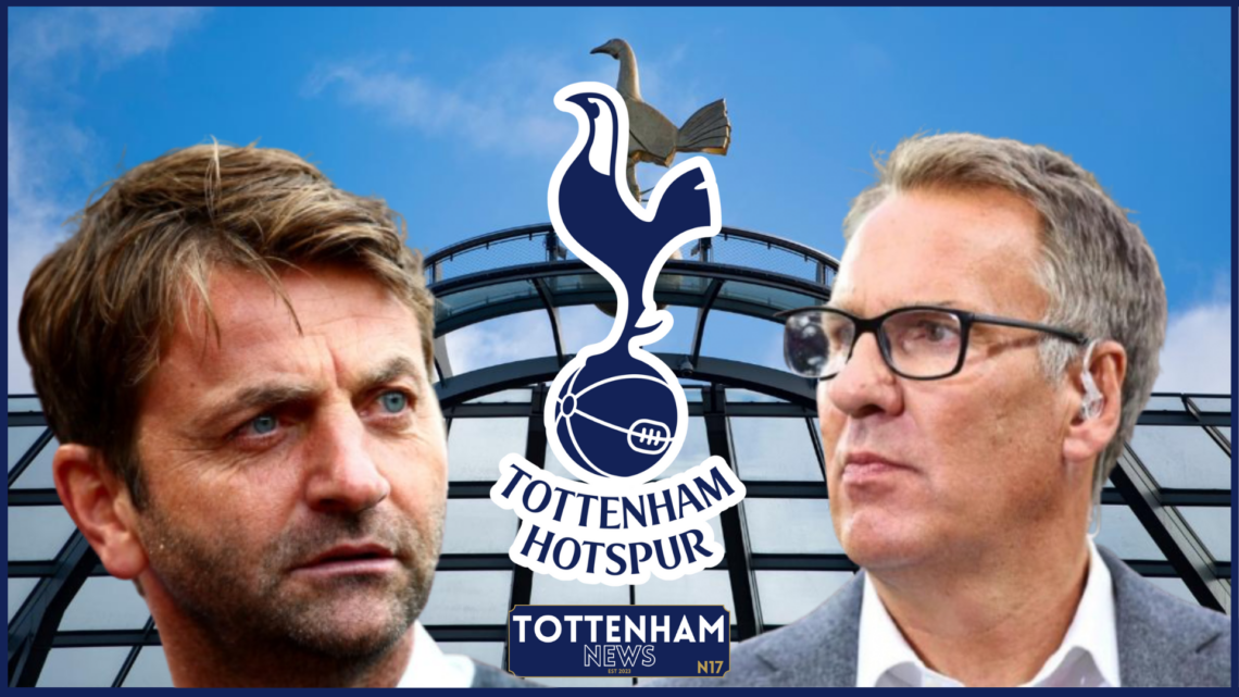 Tim Sherwood Paul Merson Tottenham badges
