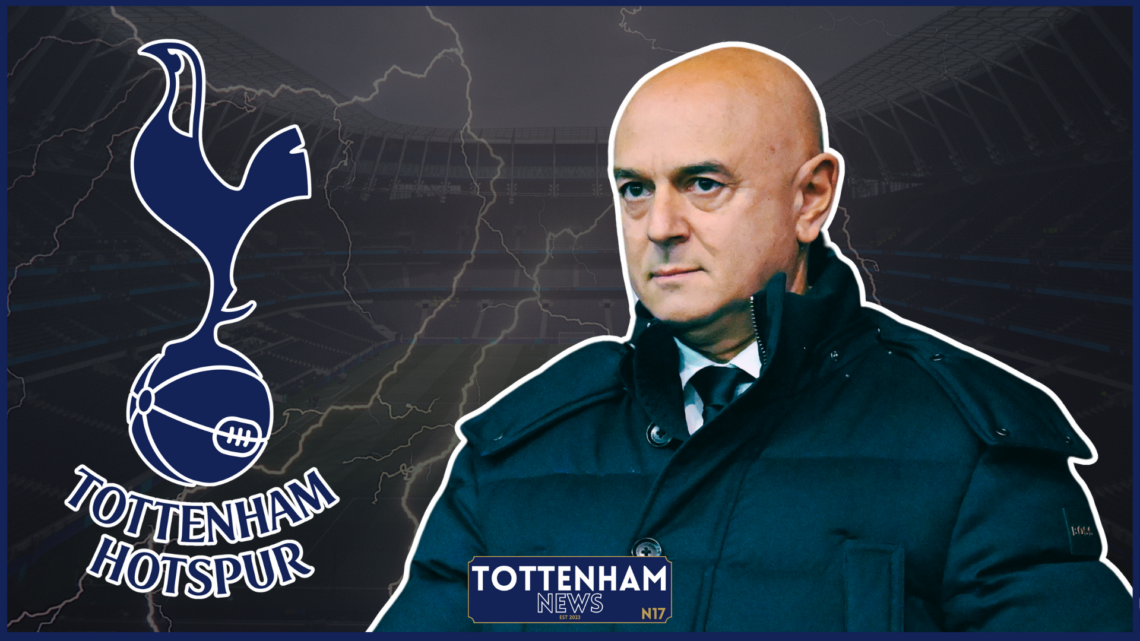 Tottenham badge, Daniel Levy