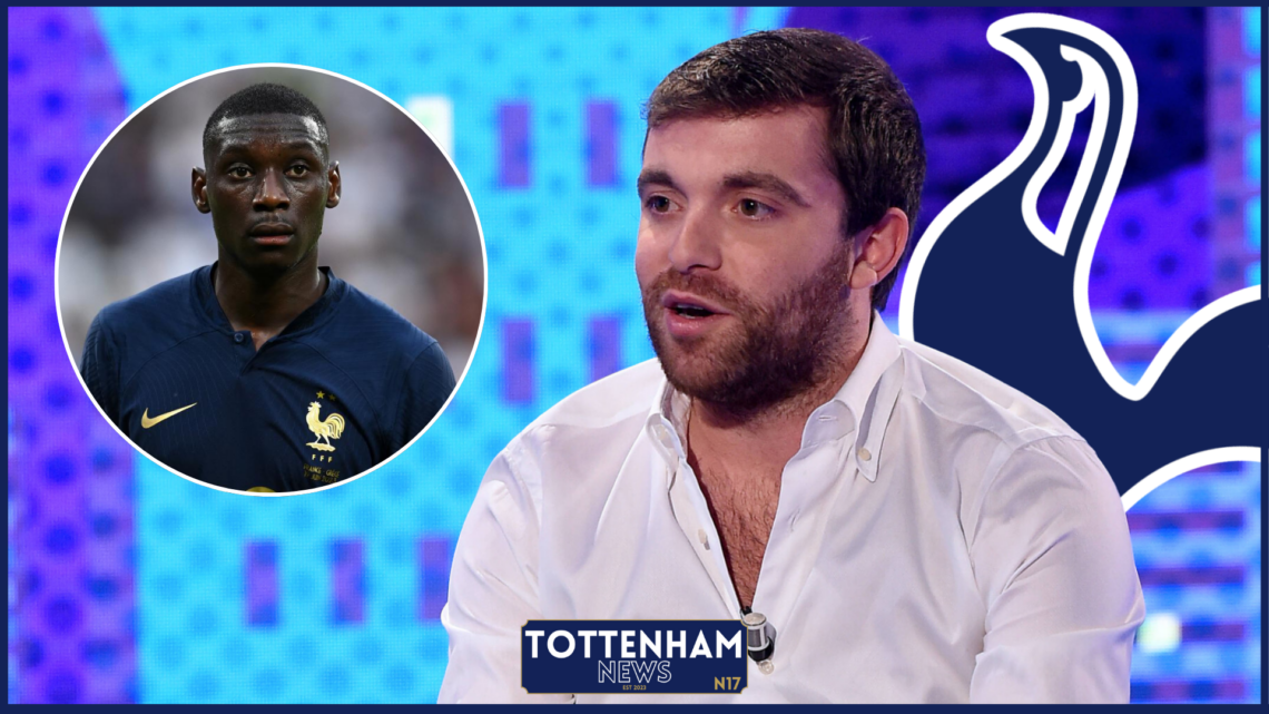 Tottenham badge, Fabrizio Romano, Randal Kolo Muani