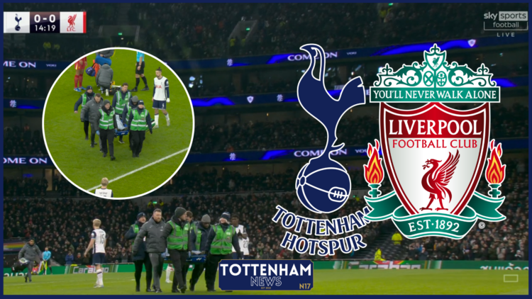 Tottenham, Liverpool badges, Rodrigo Bentancur