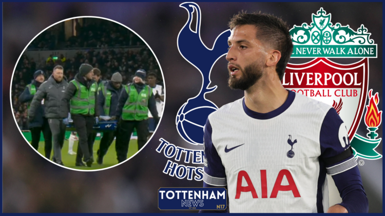 Rodrigo Bentancur, Tottenham v Liverpool