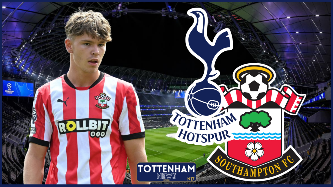 Tyler Dibling Tottenham Southampton badges