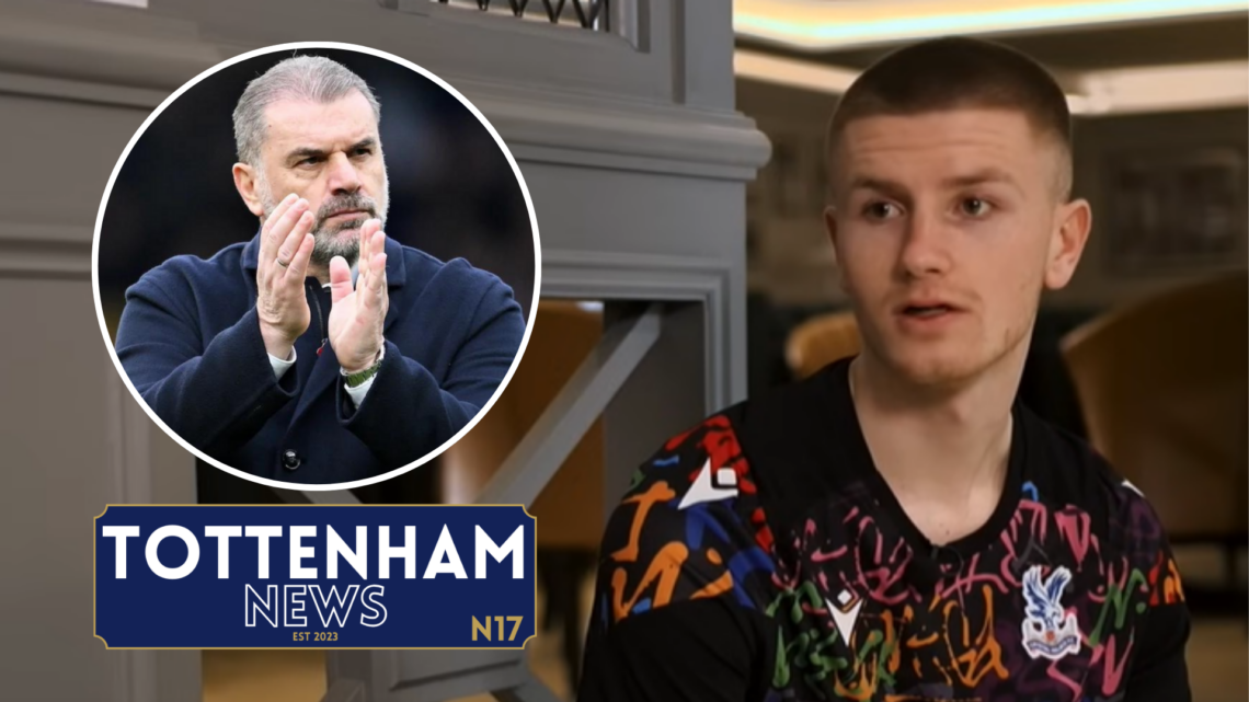 Adam Wharton, Ange Postecoglou, Tottenham