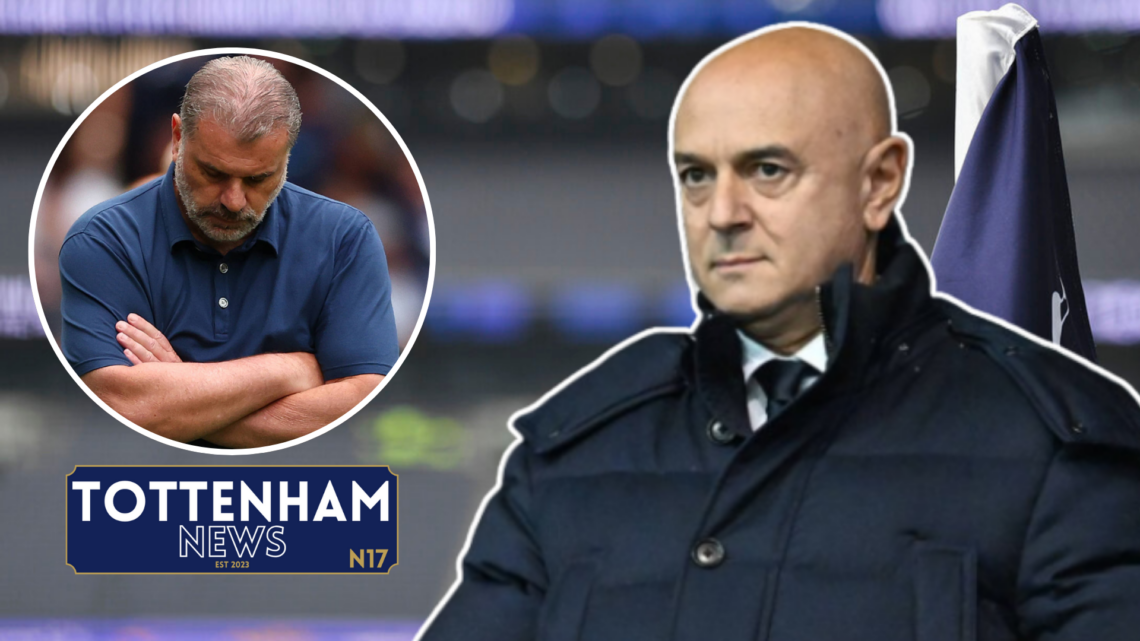 Daniel Levy, Ange Postecoglou, Tottenham