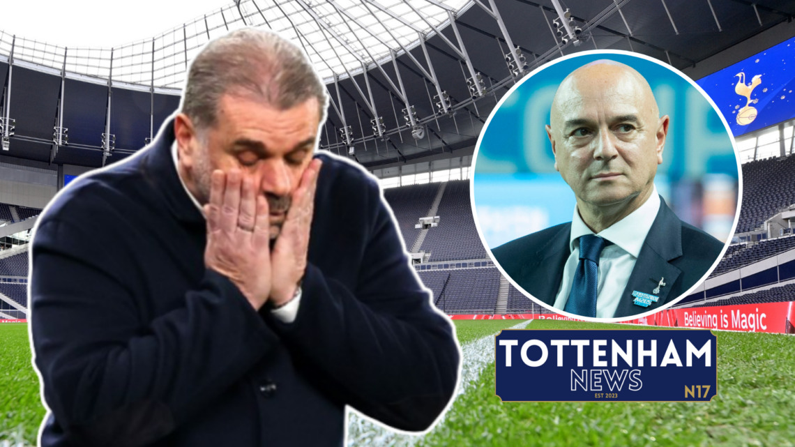 Daniel Levy, Ange Postecoglou, Tottenham