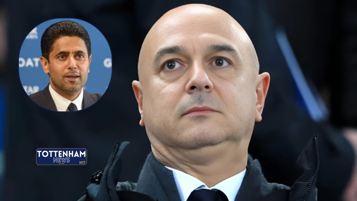 Daniel Levy Tottenham Nasser Al Khelaifi