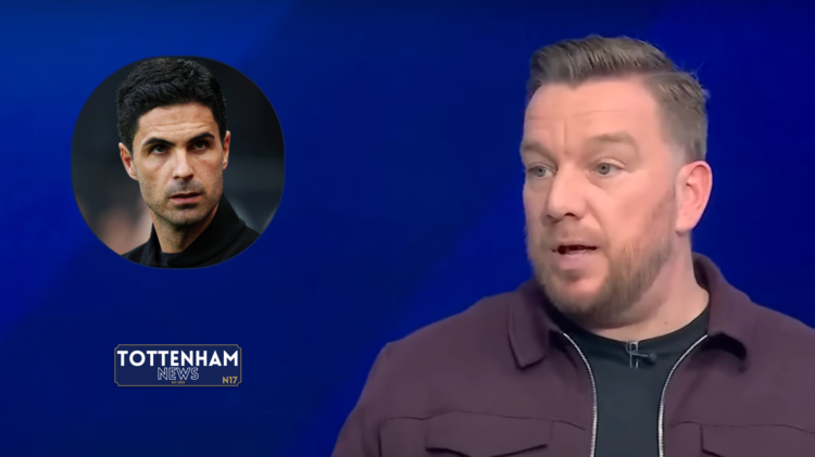 Former Tottenham man Jamie O'Hara mocks Arsenal.