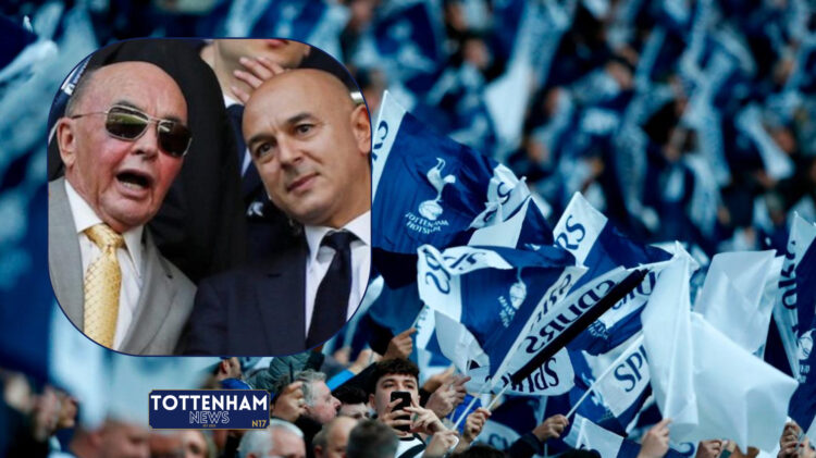 Daniel Levy and Joe Lewis own ENIC, controlling holders of Tottenham Hotspur.