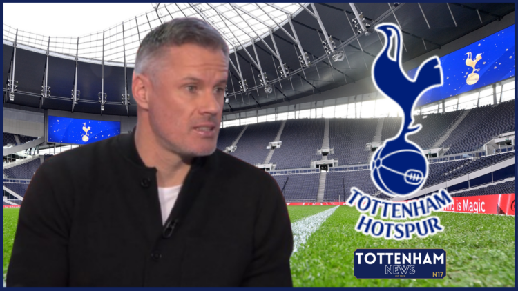 Jamie Carragher, Tottenham badge