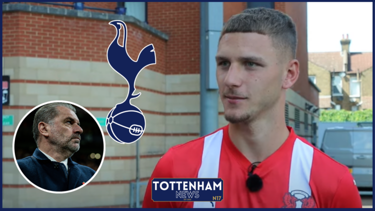 Jamie Donley, Ange Postecoglou, Tottenham badge