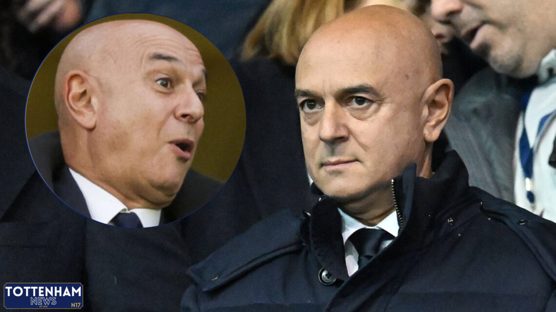Tottenham chairman Daniel Levy