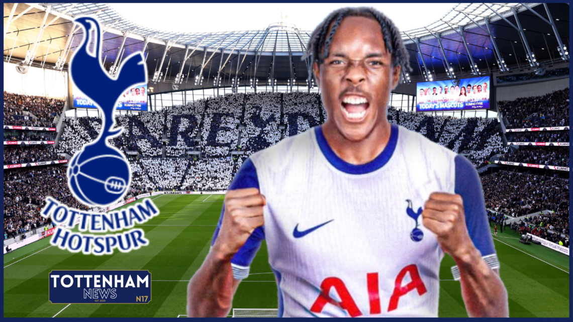 Mathys Tel, Tottenham badge