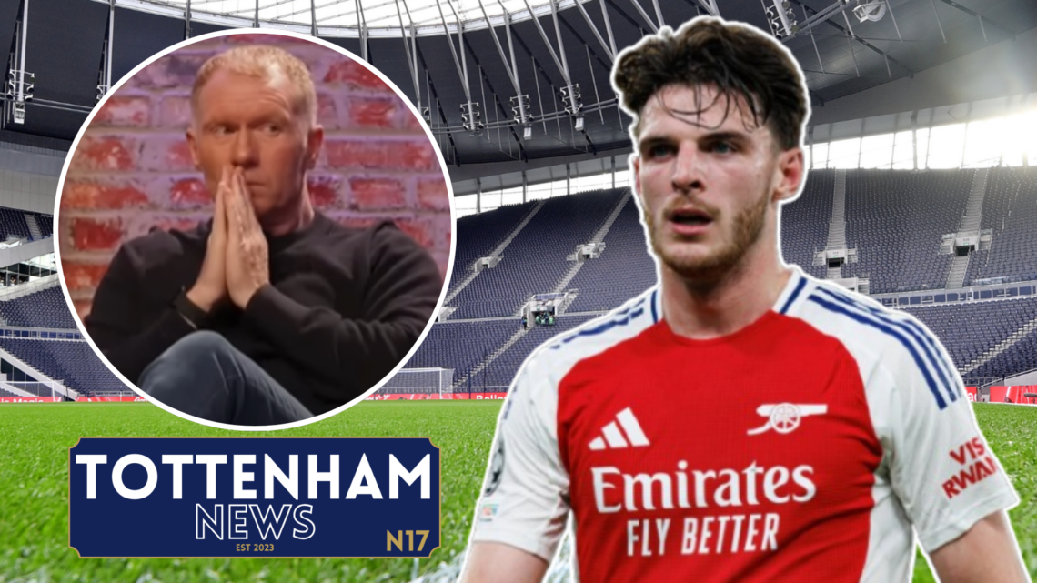 Paul Scholes, Declan Rice, Tottenham, Arsenal