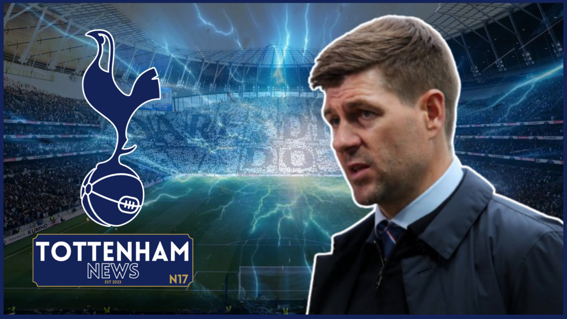 Steven Gerrard, Tottenham badge
