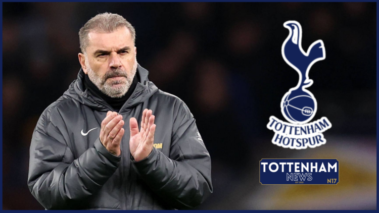Picture of Tottenham boss Ange Postecoglou.