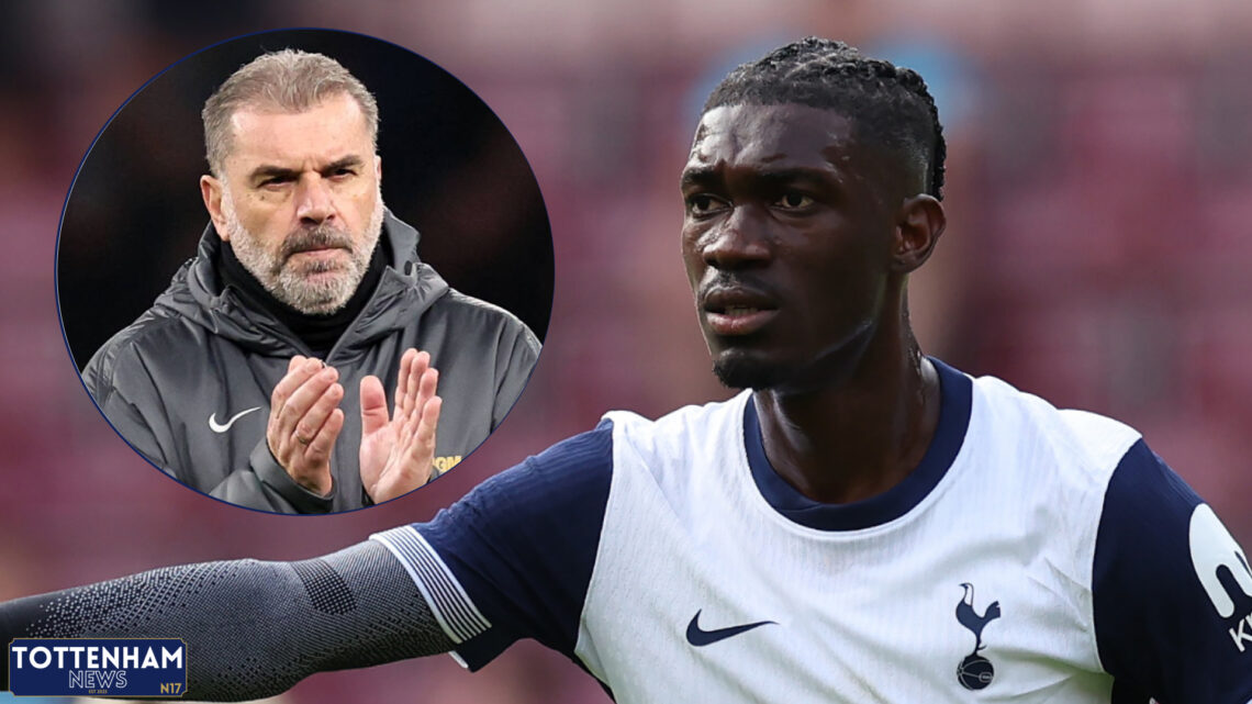 Tottenham Ange Postecoglou Yves Bissouma