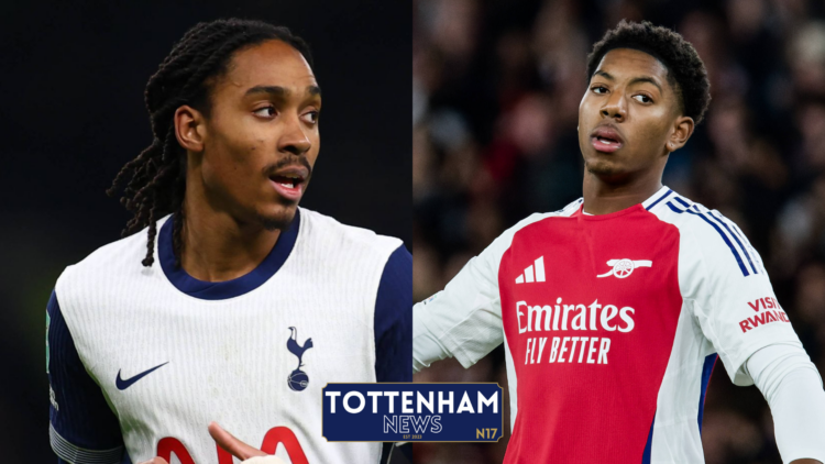 Tottenham, Arsenal, Djed Spence, Myles Lewis-Skelly