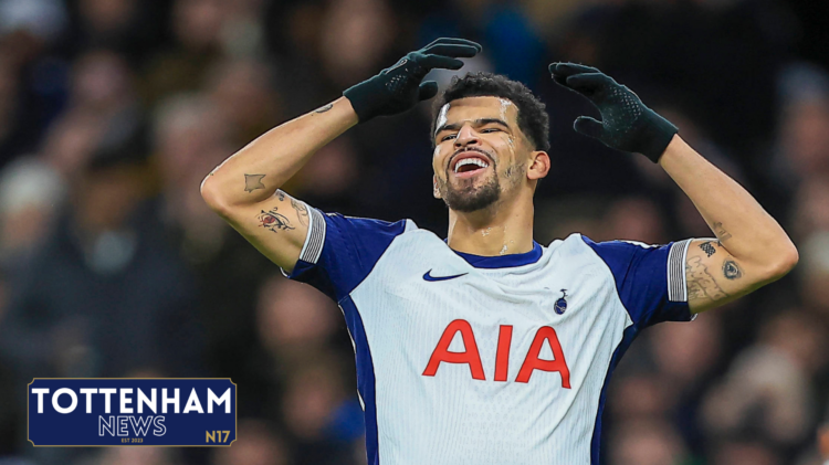 Tottenham striker Dominic Solanke