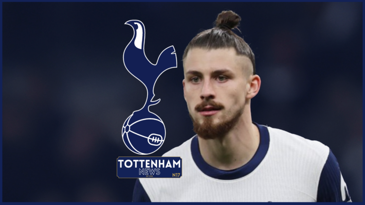 Tottenham defender Radu Dragusin