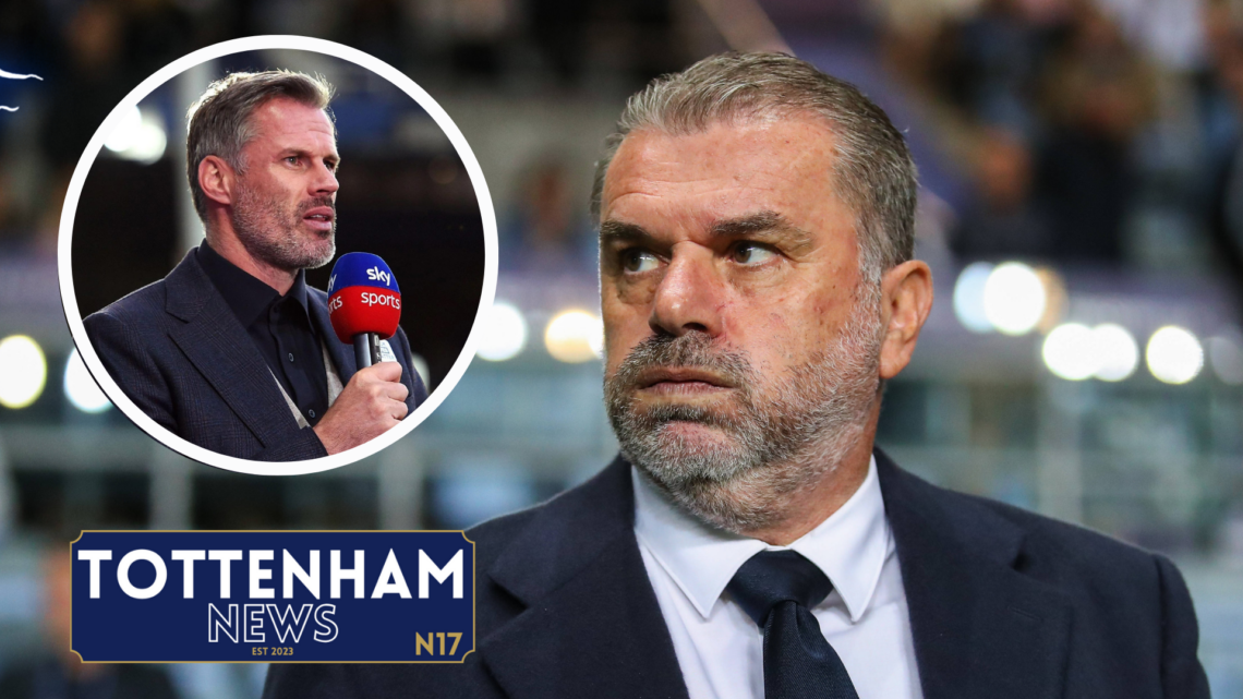 Tottenham Jamie Carragher Ange Postecoglou