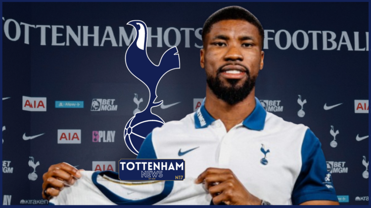 Tottenham defender Kevin Danso