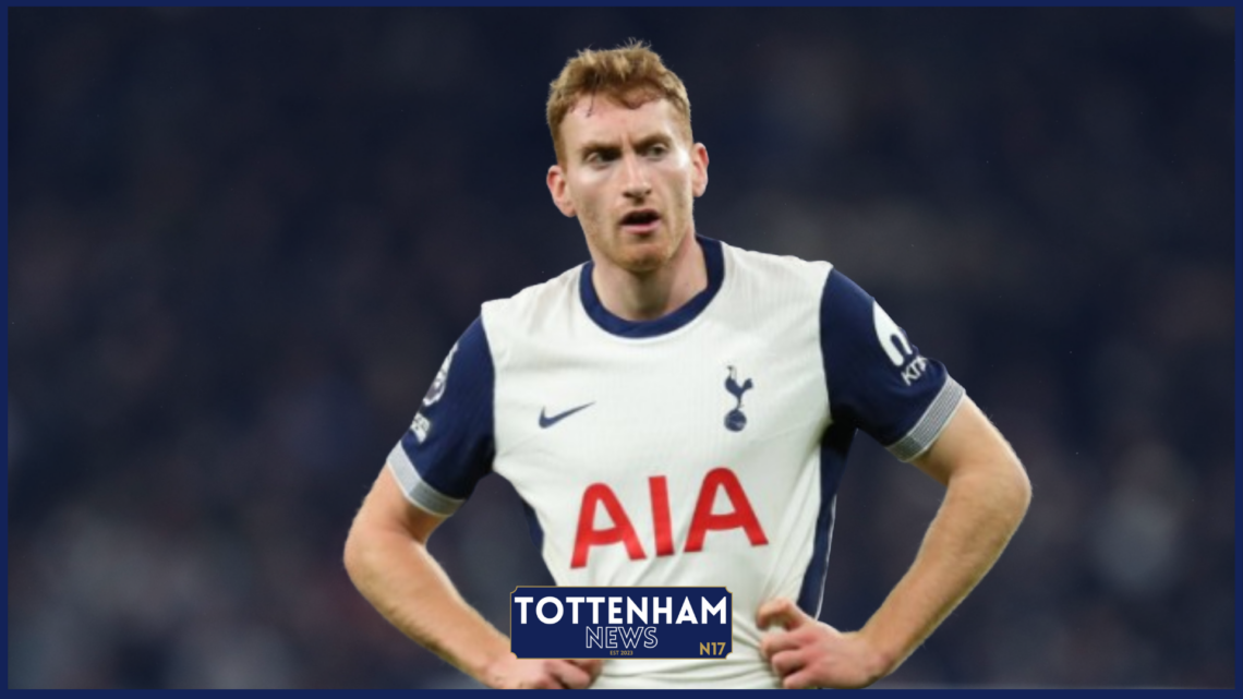 Tottenham forward Dejan Kulusevski