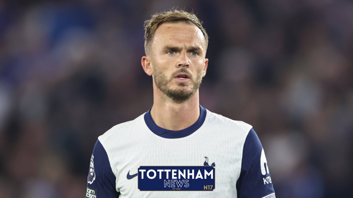 Tottenham midfielder James Maddison