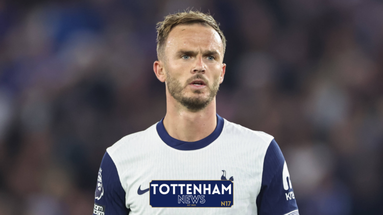 Tottenham midfielder James Maddison