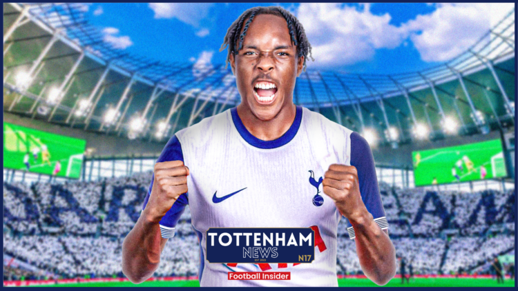 Picture of Mathys Tel, linked to Tottenham