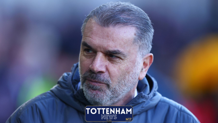 Tottenham manager Ange Postecoglou